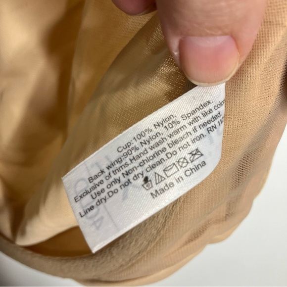 Spanx Bra-llelujah underwire bra tan size 40DD - Picture 5 of 5